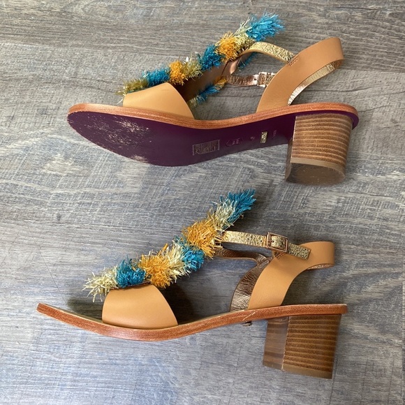 Anthropologie Sanchita Dilochia Rhinestone Sandals - Picture 5 of 6